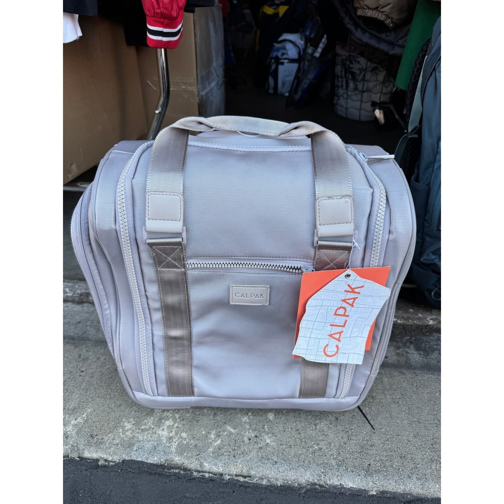 NWT Calpak Murphie Underseat Carry-On Luggage Lavender Rolling Bag UMR7014